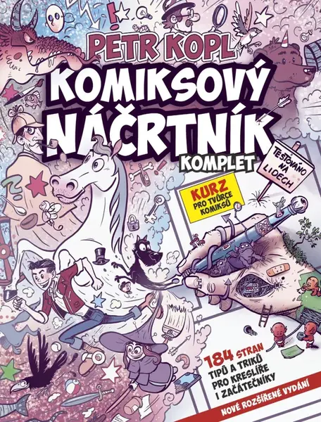 Komiksový náčrtník komplet - Petr Kopl