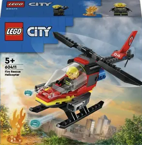 Hasičský záchranný vrtulník - LEGO City (60411)