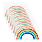 8Pcs PET Waterproof Car Stickers