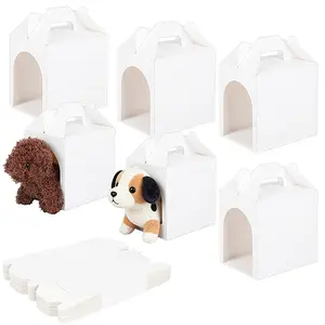 Kraft Paper Folding Paper Pet Gift Packing Tote Boxes