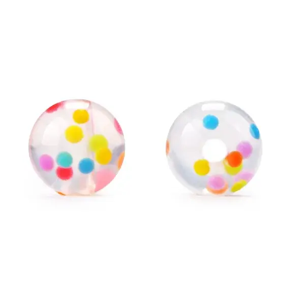 Transparent Silicone Focal Beads