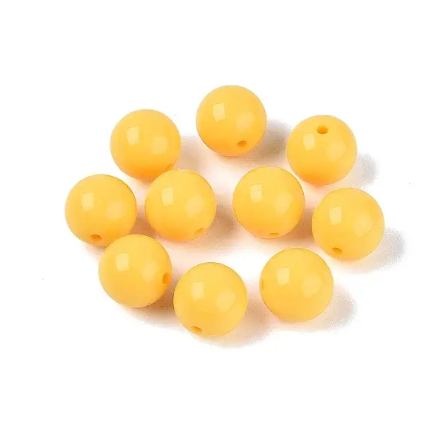 Opaque Acrylic Beads