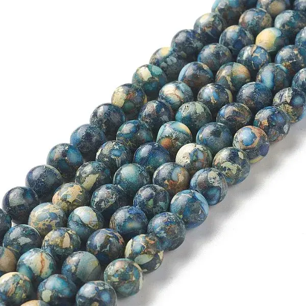 Natural Imperial Jasper Beads Strands