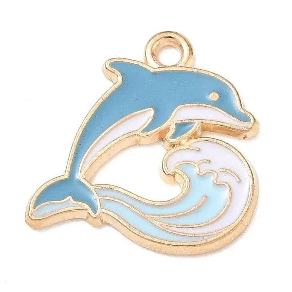 Alloy Enamel Pendants