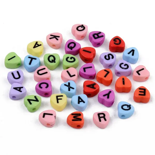 Opaque Acrylic Enamel Beads