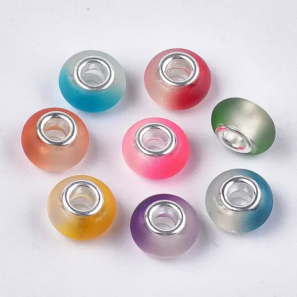 Resin European Beads
