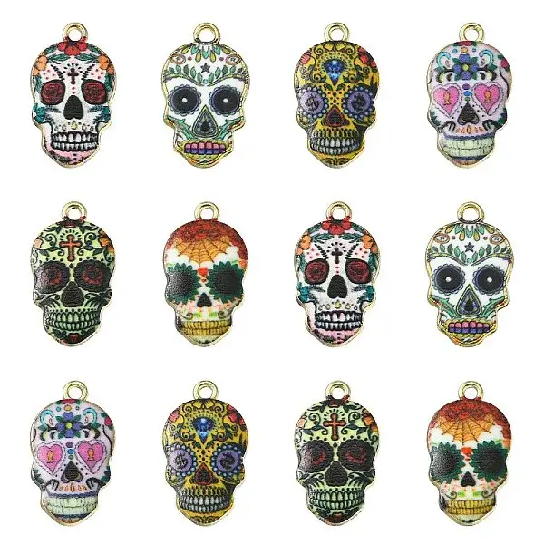 Alloy Enamel Pendants