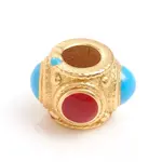 Golden Plated Brass European Beads