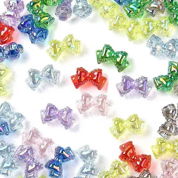 UV Plating Transparent Acrylic Beads