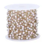 ABS Plastic Pearl Round Beaded Chains