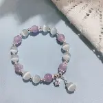 Cat Eye Round Beaded Stretch Bracelets