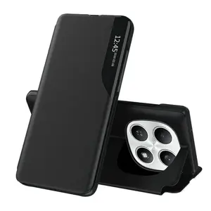 Eco Leather View Case, Xiaomi Redmi Note 15 Pro 4G, černé
