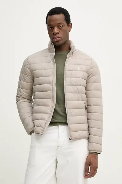 U.S. Polo Assn.  pánska bunda LIGHTWEIGHT BOUND QUILTED