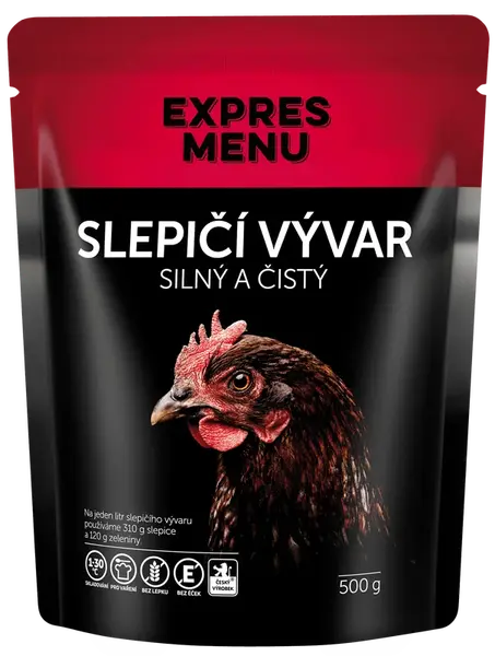 EXPRES MENU Slepičí vývar 500 g (2 porce)