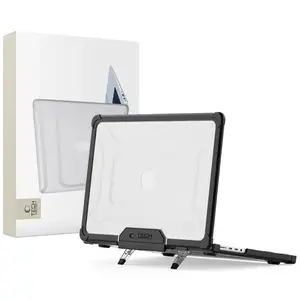 Tech-Protect SmartShell Pro pouzdro MacBook Pro 14 2021–2025, černé / průhledné