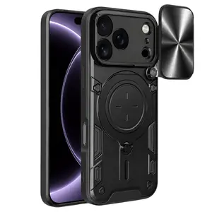 Techsuit CamGuard Pro, iPhone 17 Pro / 18 Pro, černý