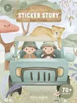 Knížka se samolepkami - Safari Friends
