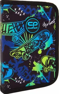 Jednokomorový penál bez vybavení Coolpack Clipper Skate Night