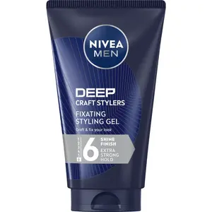 Nivea Stylingový gel pro lesk vlasů Men (Fixating Styling Gel) 150 ml