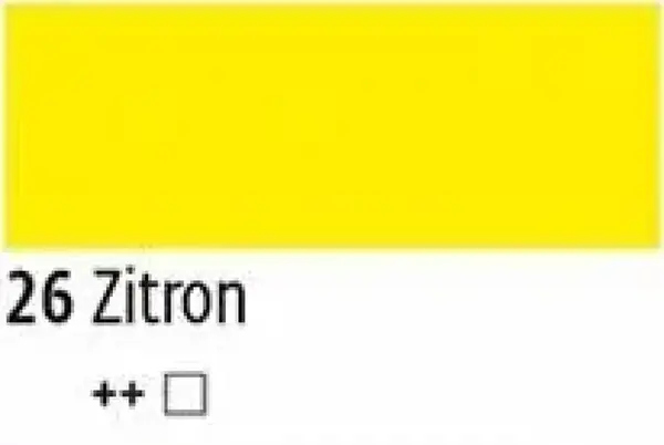 Akrylová barva Kreul Triton Liquid 750ml – 26 Citron