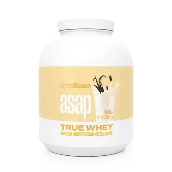 GymBeam ASAP True Whey - vanilka