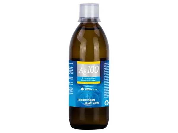 Pharma Activ Koloidní stříbro Ag100 (20ppm) 500 ml