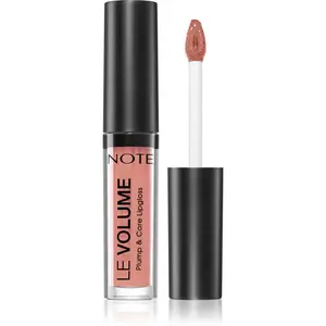 Note Cosmetique Le Volume lesk na rty pro větší objem 01 Happy Morning 2.2 ml