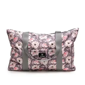 T-tomi Shopper bag Grey flowers