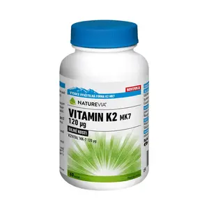 NATUREVIA Vitamin K2 MK7 120 mcg 60 kapslí
