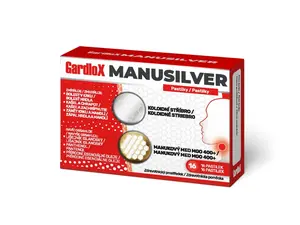 GardloX Manusilver 16 pastilek