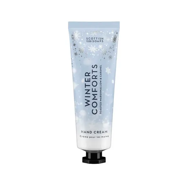 Scottish Fine Soaps Winter Comforts krém na ruce vůně Toasted Marshmallow & Caramel 30 ml
