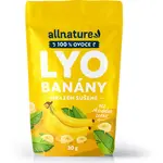 Allnature Banán sušený mrazem mrazem sušené ovoce 30 g