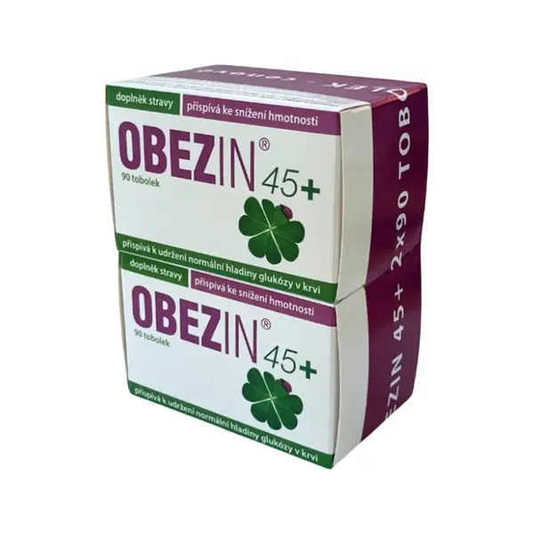 Obezin 45+ duopack 2x90 tobolek