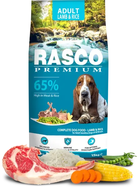 Rasco Premium Adult Lamb & Rice 15kg