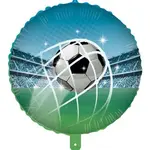 Balónek foliový kruh Fotbal 46 cm