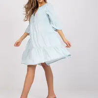 Dress-D74501M30214L155-light blue