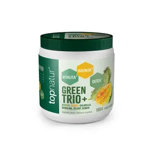 TOPNATUR Green Trio Plus Mango, prášok