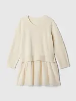 GAP Baby svetrové šaty 2v1 - Holky