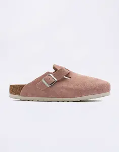 Birkenstock Boston BS Suede Leather Pink Clay 40