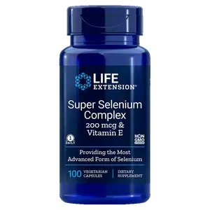 Life Extension Super Selenium Complex & Vitamin E - 100 kapslí