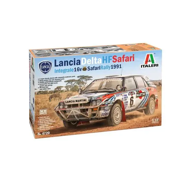 Model Kit auto 4720 - Lancia Delta Integrale 16v Safari (1:12)