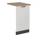 Vicco ČELNÍ PANEL MYČKY R-Line Bílý venkovský dům 45 cm , PD Dub