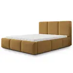 MASSENO ČALOUNĚNÁ Postel ARSIL 160x200 cm Medová