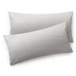 Blumtal POVLAK na polštář Agneta 50/70 cm, sada 2 ks, 100% bavlna, Světle šedá