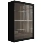 ALTDECOR ŠATNÍ SKŘÍŇ PEKA III – 120 cm – černá|šedá