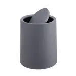 Relaxdays KOŠ Tmavě šedý s výklopným víkem 6 l