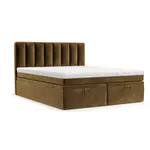 AltaBeds POSTEL BOXSPRING LUME 140/200 Medově žlutá