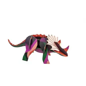 Studio Roof PAPÍROVÁ DEKORACE TRICERATOPS, 7/9 CM