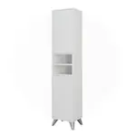 Vicco KOUPELNOVÁ SKŘÍŇKA Leano Bílá 38 x 180 cm se 2 dveřmi