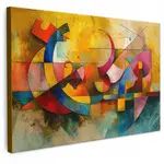 MuchoWow OBRAZ NA PLÁTNĚ Umění - abstraktní - moderní 60x40 cm